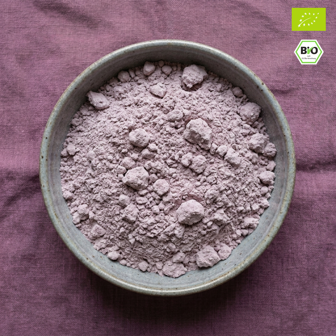 Bio Proteinpulver | "Blueberry-Boost" | Vegan & 52% Protein | mit Dattelsüße