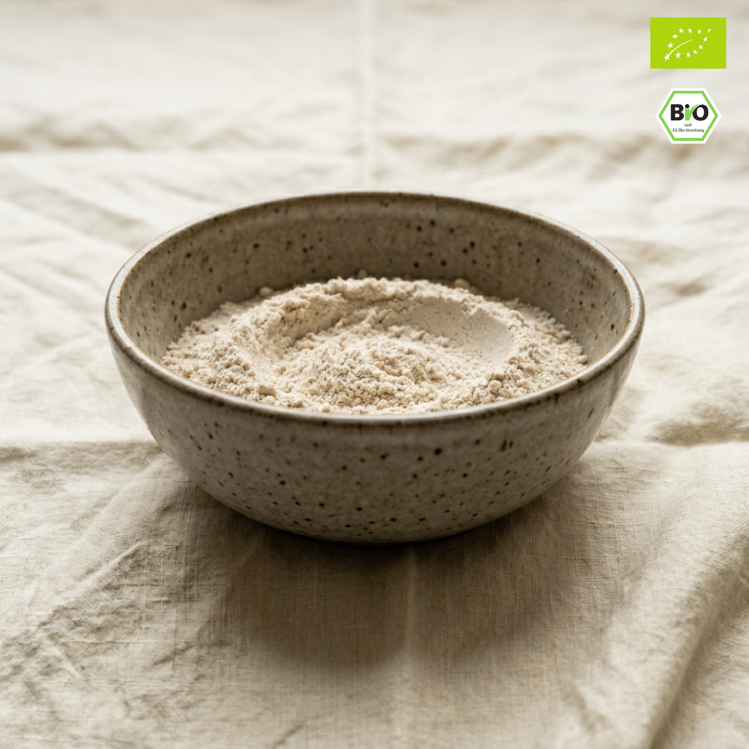 Bio Proteinpulver | "Erythrit-Bourbon Vanille" | Vegan & 55% Protein