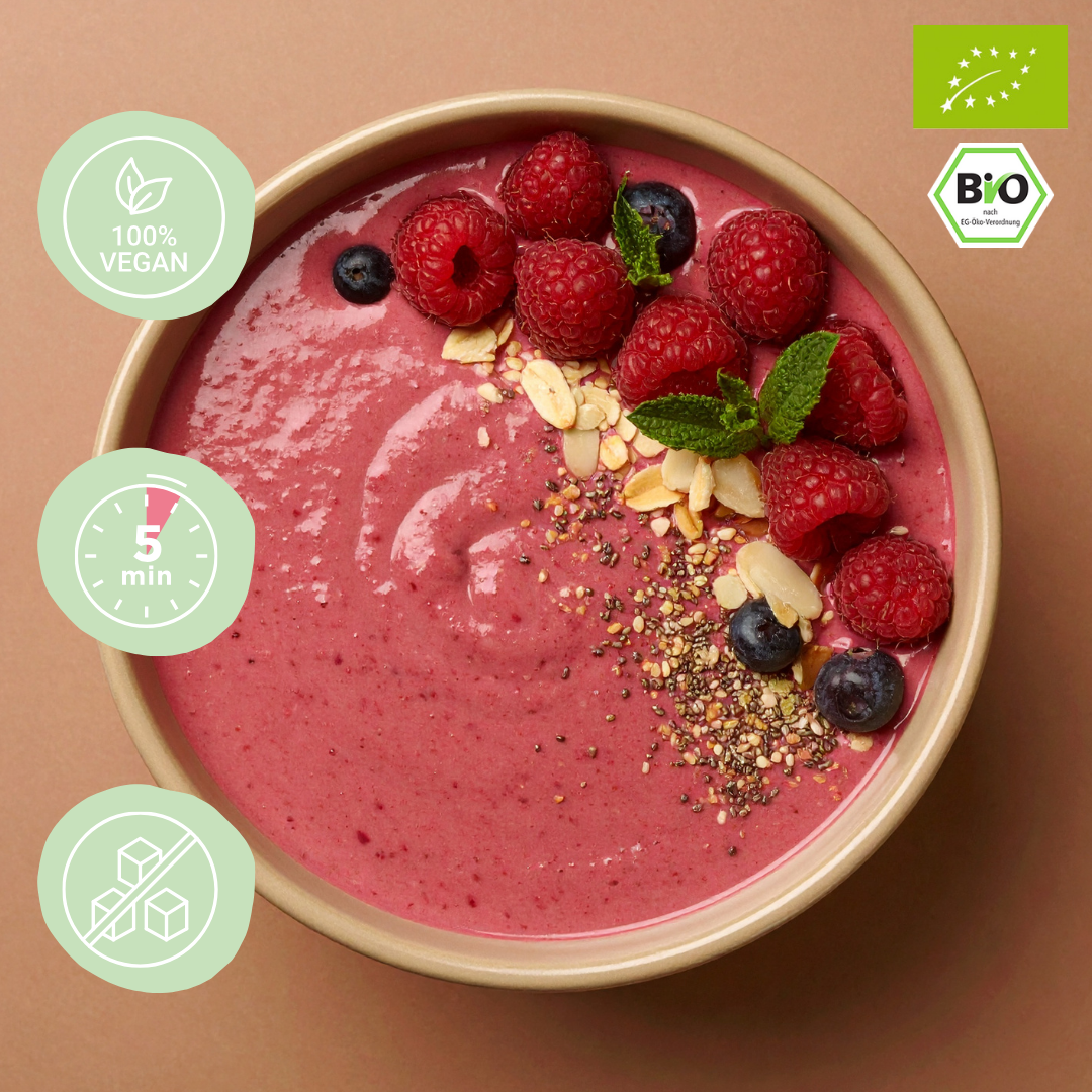 Bio Smoothie Bowl | "Juicy-Raspberry" | Fertigmischung