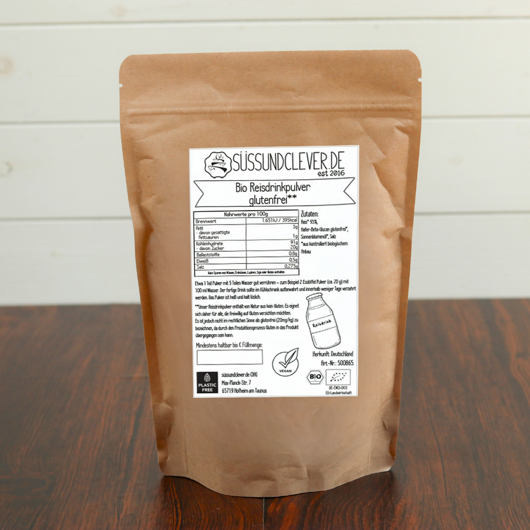 Bio Reisdrinkpulver | glutenfrei*