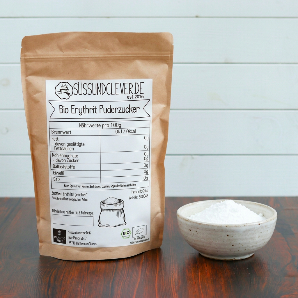 Bio Erythrit Puderzucker | 0% Kalorien