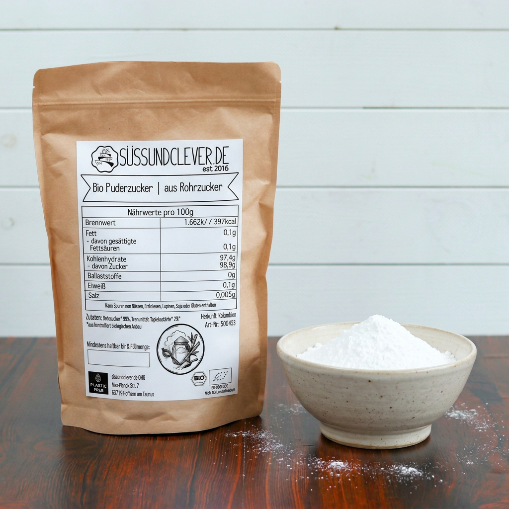 Bio Puderzucker | aus Rohrzucker
