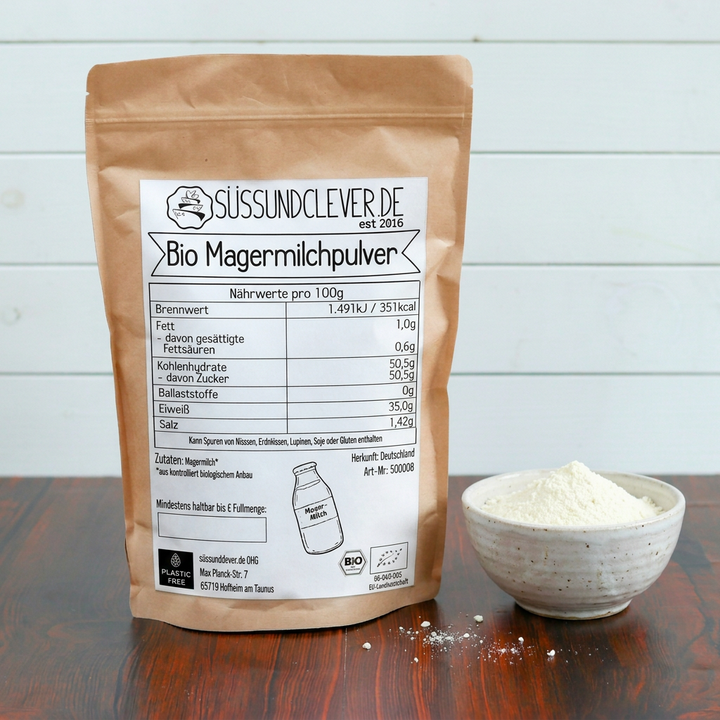 Bio Magermilchpulver | sprühgetrocknet | aus Deutschland