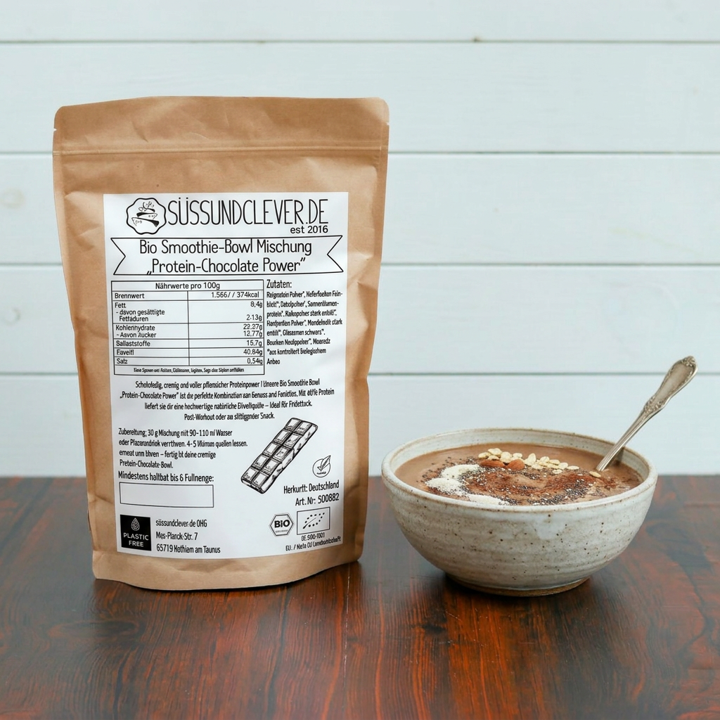 Bio Smoothie Bowl | "Protein-Chocolate Power" | 40% Protein | Fertigmischung