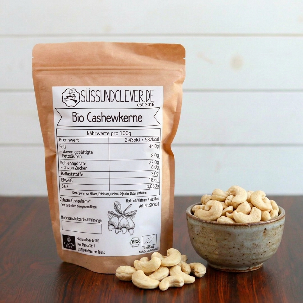 Bio Cashews | Cashewkerne | Premium Qualität