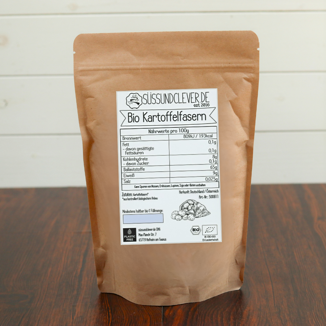 Bio Kartoffelfasern | Low Carb Backzutat | aus Deutschland & Österreich