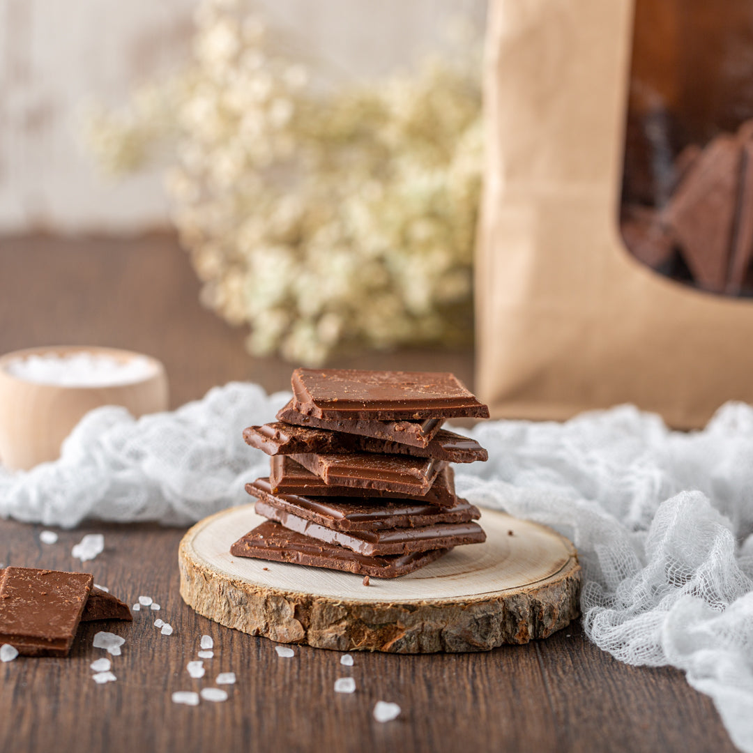 Bio Schokolade | Caramel mit Salz | mit Kokosblütenzucker