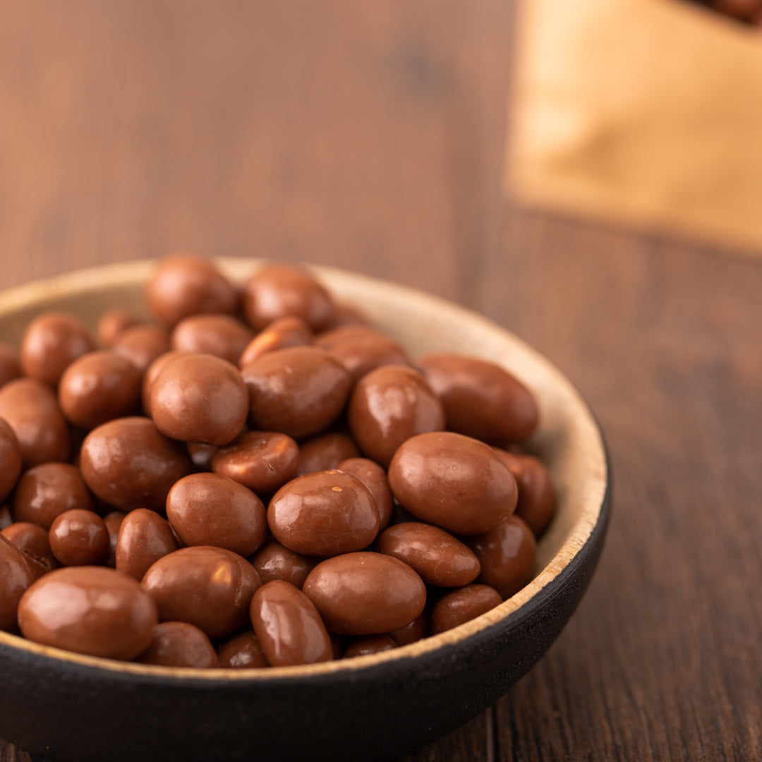 Bio Erdnüsse in Vollmilchschokolade