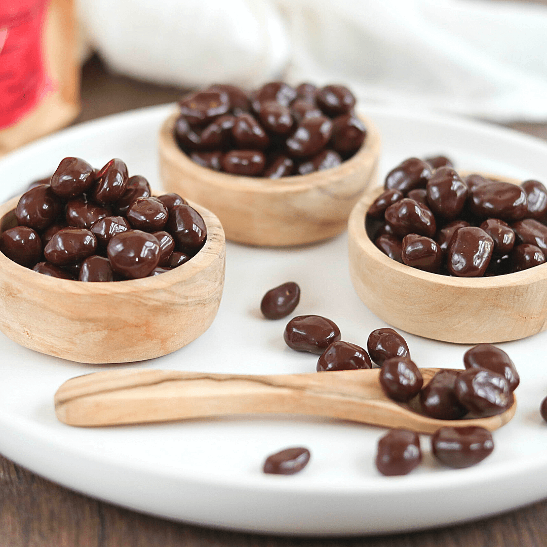 Bio Espressobohnen in Zartbitterschokolade | 75% Kakao