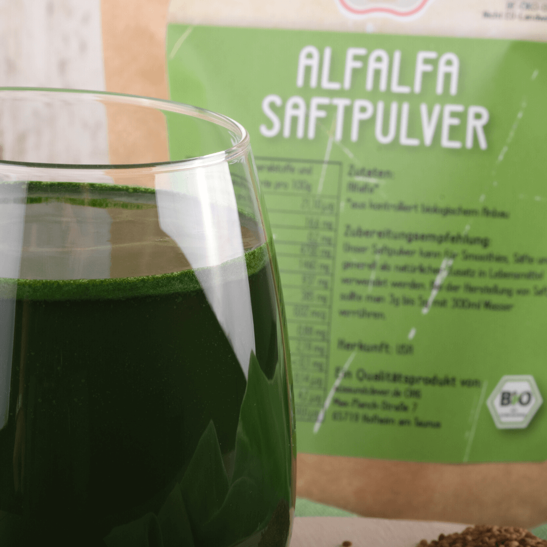 Bio Alfalfa Saftpulver | Rohkost