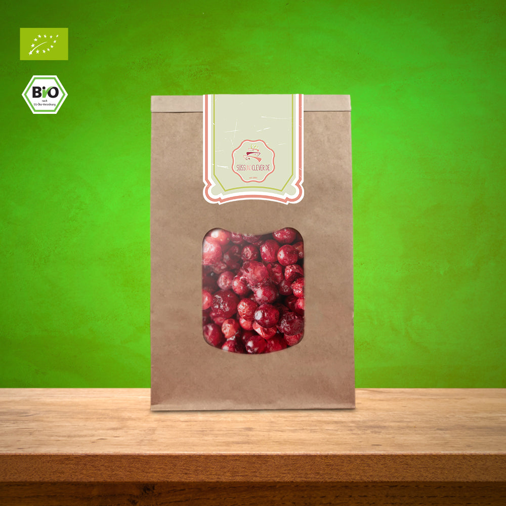 Bio Cranberries | ganze Beeren | gefriergetrocknet
