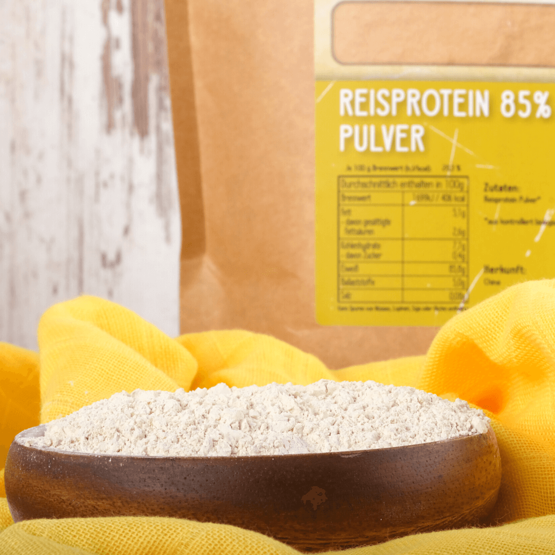 Bio Reisprotein Pulver | 85% Protein
